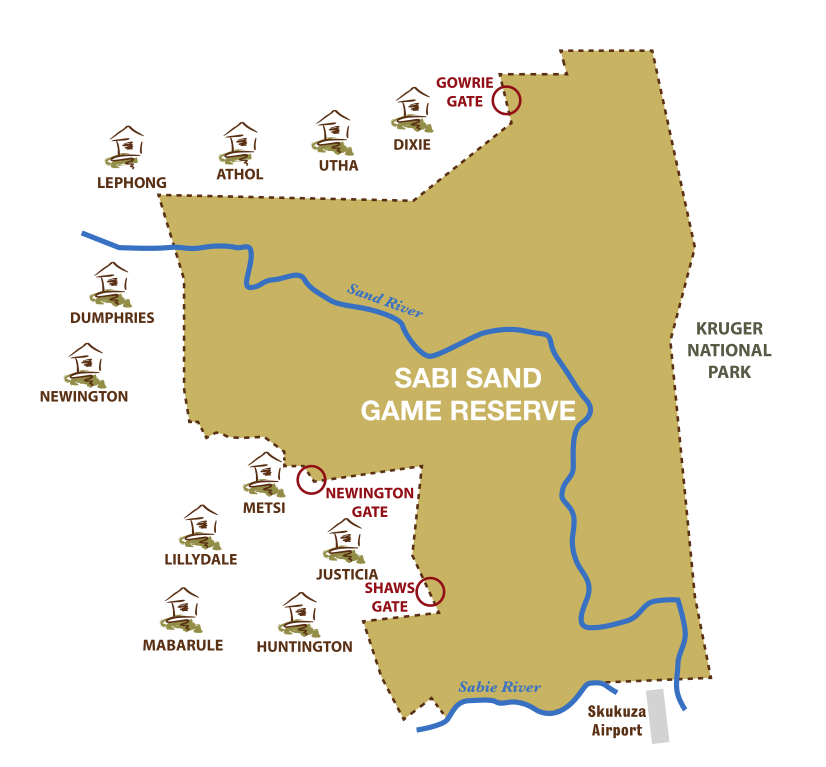 sabi-sand-map
